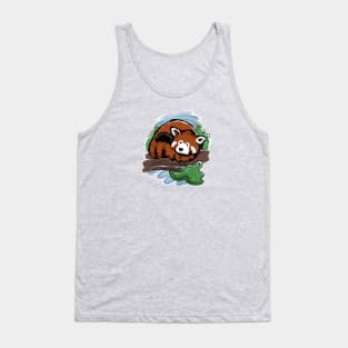 Red Panda Tank Top